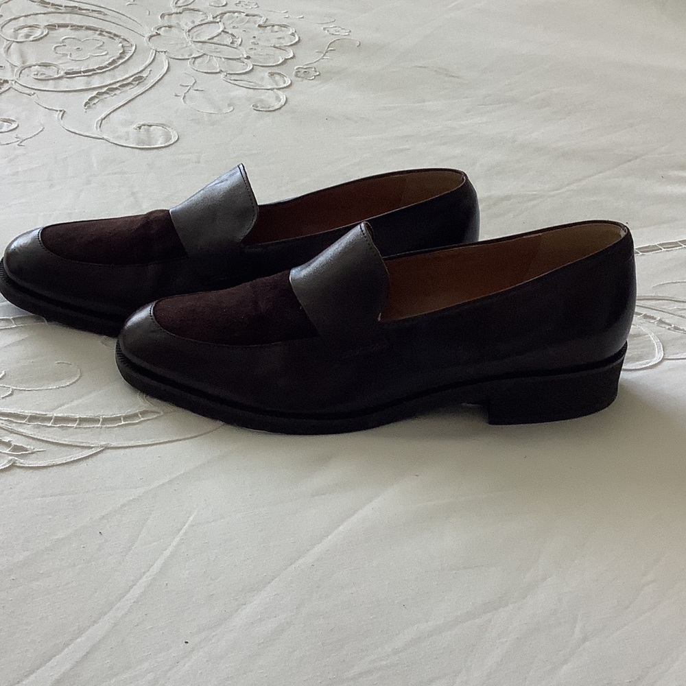 Enzo Angiolini Dark Brown Flats